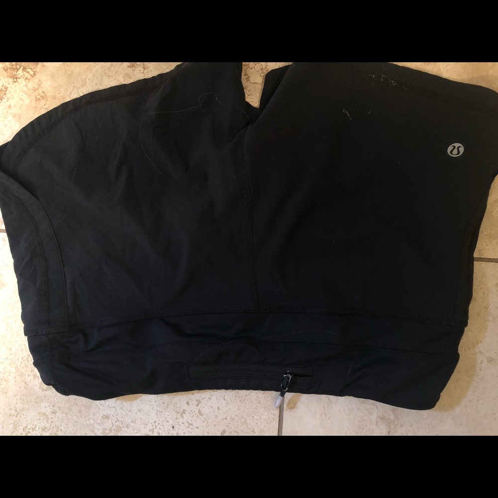 Speed up long shorts. Lululemon size 4!
